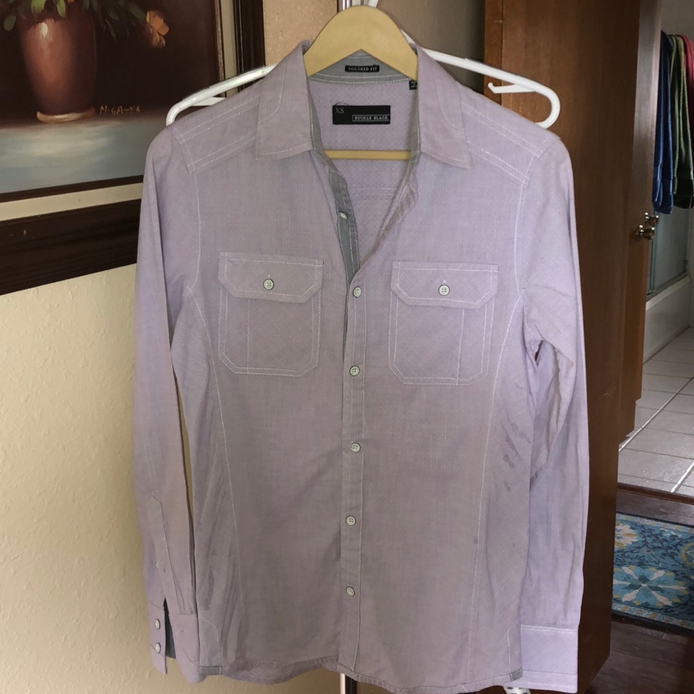 Buckle lilac shirt